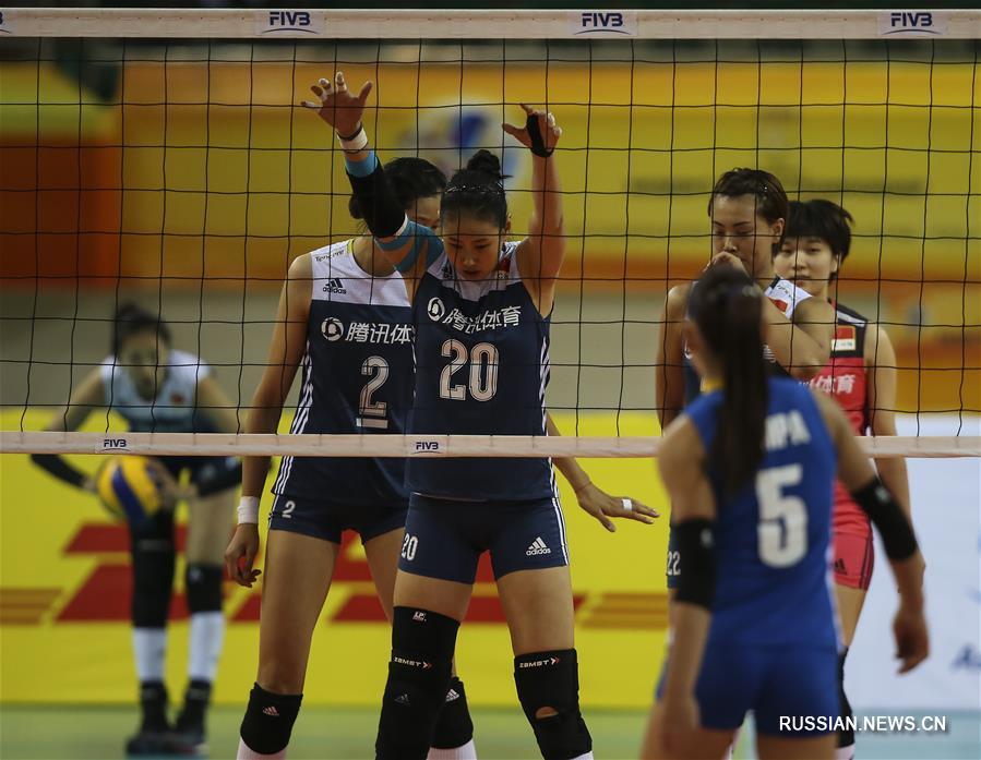 Волейбол -- Чемпионат мира -- 2018 среди женских команд: сборная Китая разгромила команду Казахстана