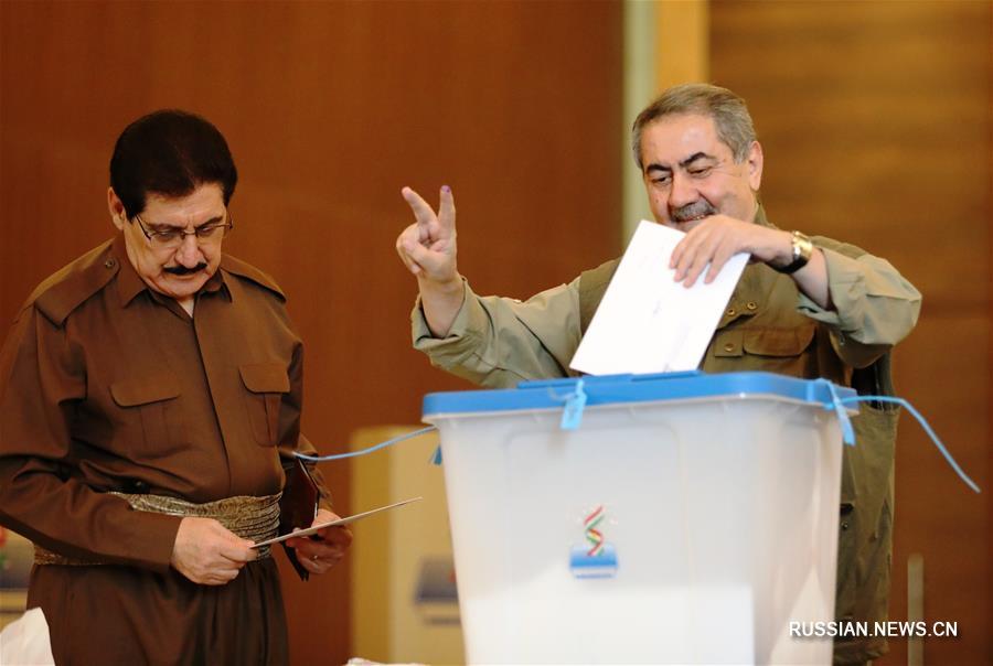 Начался референдум о независимости Курдского автономного района Ирака 
