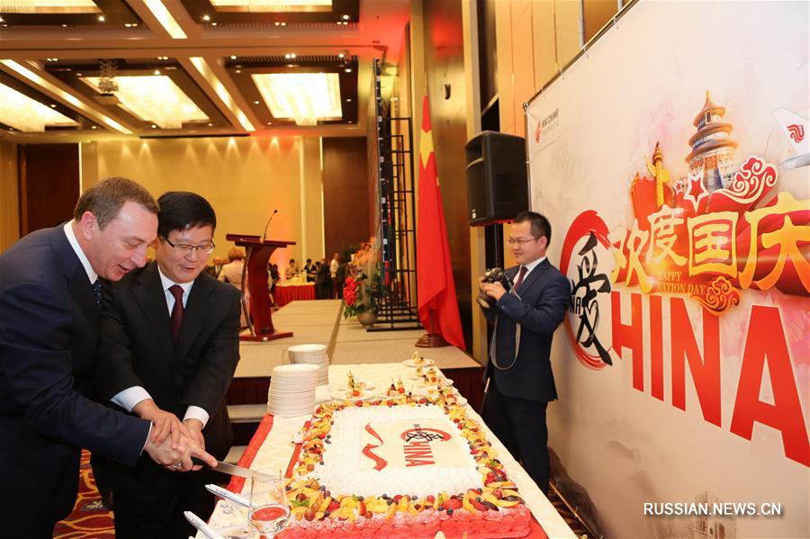 Посольство Китая в Беларуси устроило торжественный прием по случаю Национального праздника