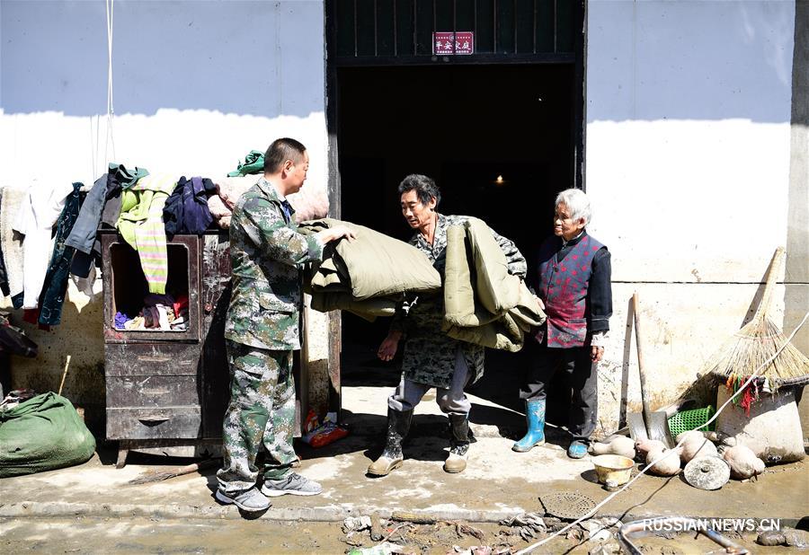 Пять человек погибли в результате проливных дождей в Северо-Западном Китае 