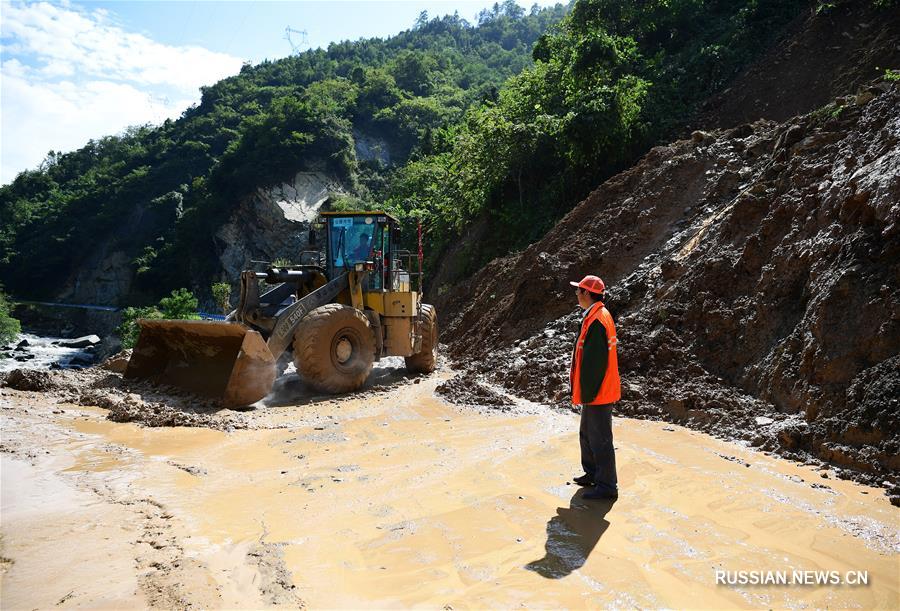 Пять человек погибли в результате проливных дождей в Северо-Западном Китае 