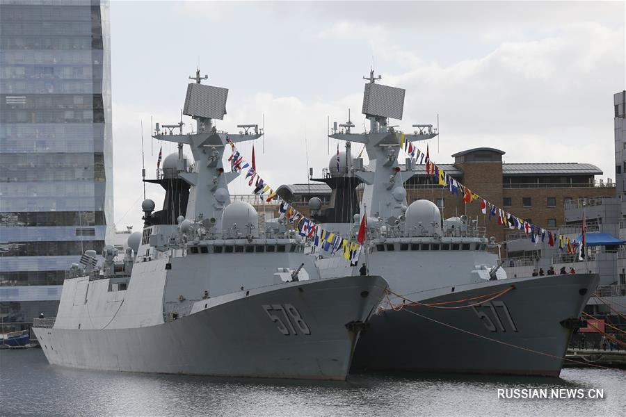 26-й конвойный отряд ВМС НОАК прибыл с визитом в Великобританию