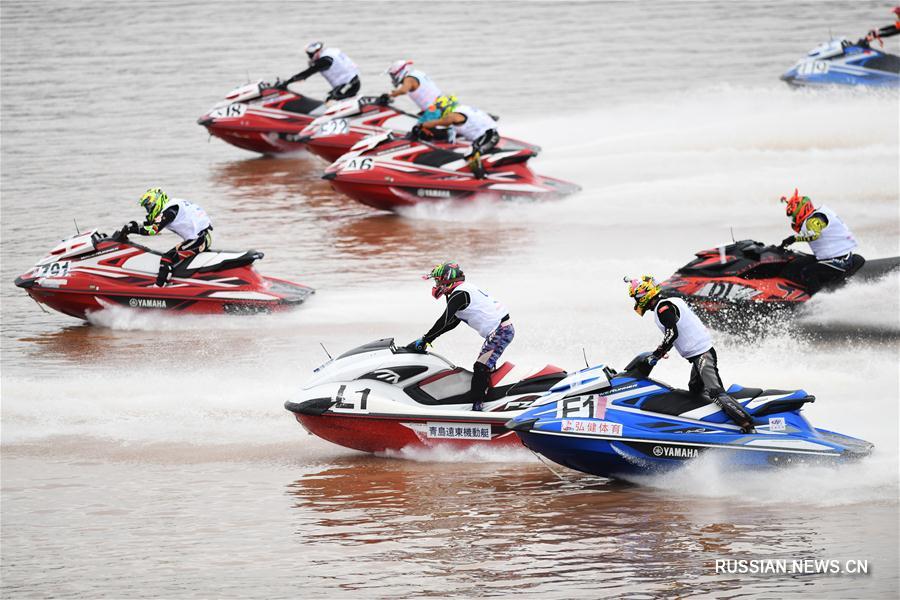 Водно-моторный спорт -- Открытый турнир озера Ханьфэн в Чунцине