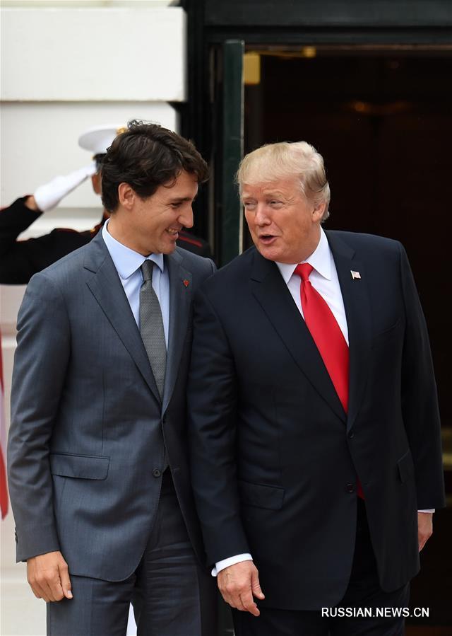 В Вашингтоне состоялась встреча президента США и премьер-министра Канады   
