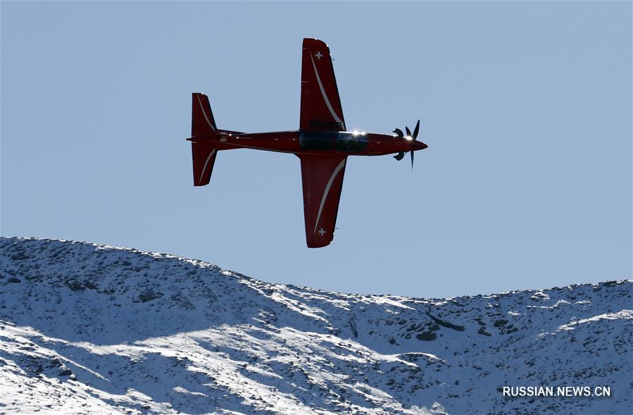 ВВС Швейцарии начали ежегодную осеннюю тренировку в Альпах 