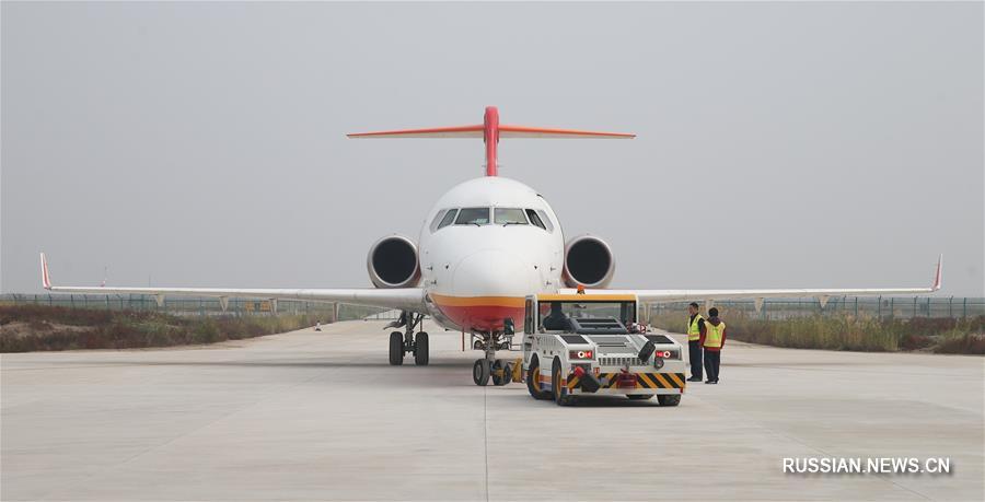 Навигационная система "Бэйдоу" впервые успешно применена во время испытательного  полета гражданского авиалайнера китайского производства 