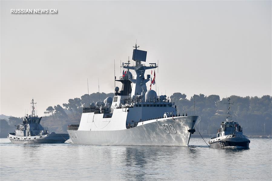 （国际）（2）中国海军第二十六批护航编队访问法国