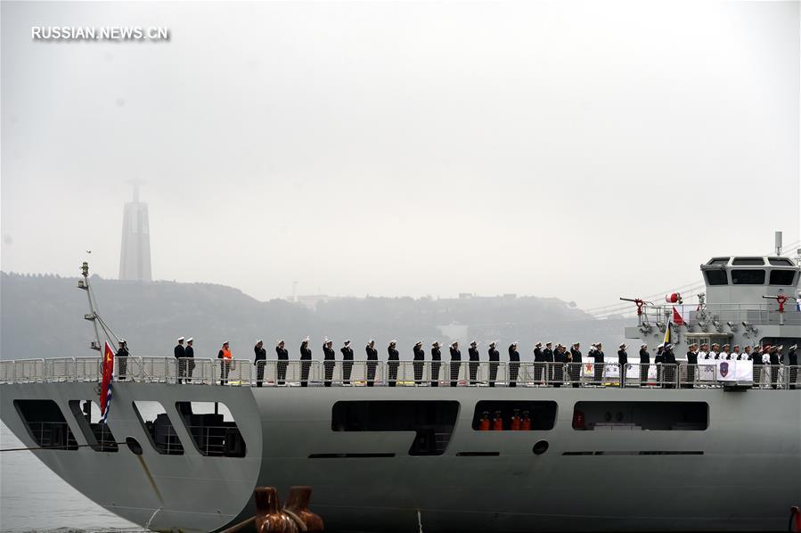 Корабль "Ци Цзигуан" ВМС Китая прибыл в Португалию с дружественным визитом 