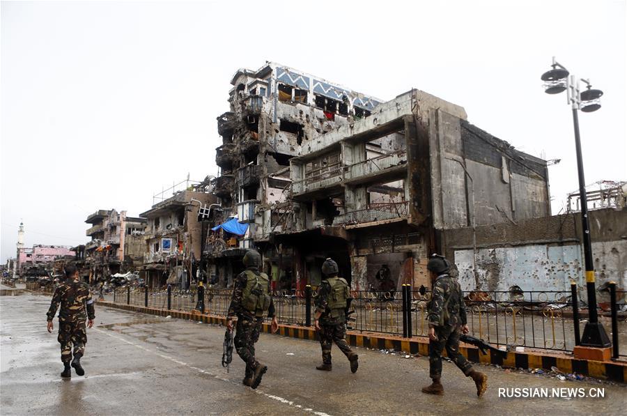 Президент Филиппин Родриго Дутерте объявил об освобождении города Марави от боевиков  ИГ