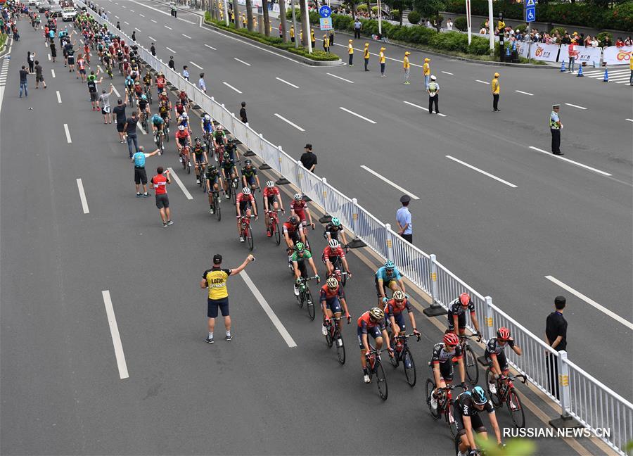 3-й этап шоссейной велогонки "Тур Гуаньси"