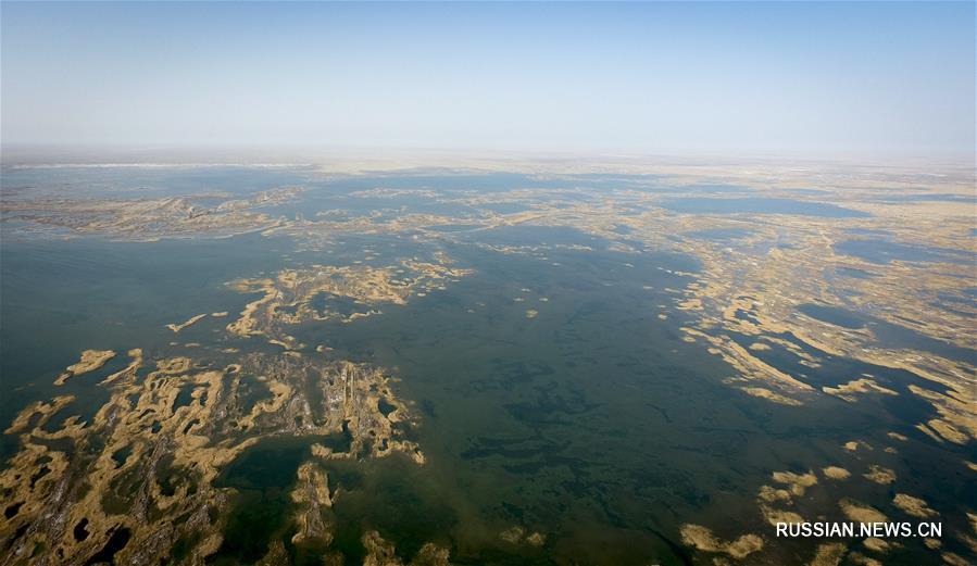 В 2017 году объем экологической водопереброски в низовья реки Тарим превысил 1 млрд кубометров