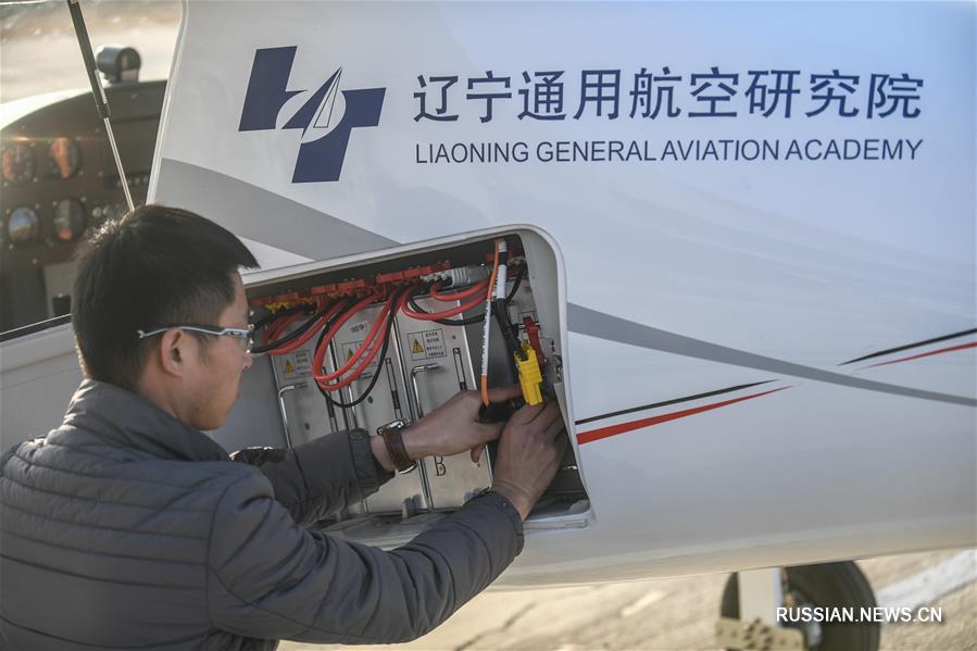 В Шэньяне прошел первый полет нового китайского электролета