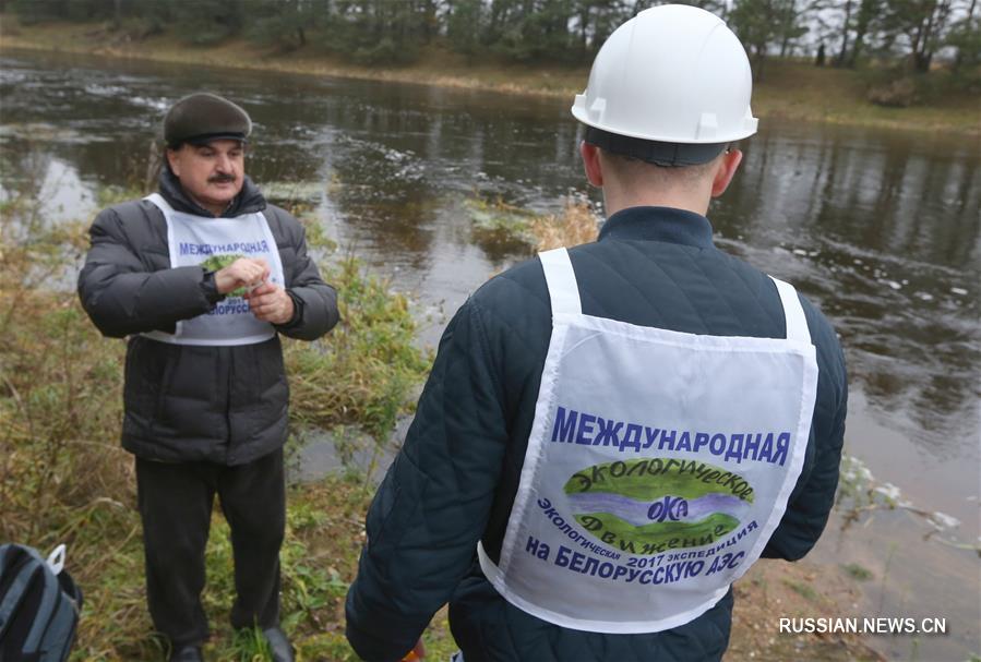 Экологи провели очередной мониторинг на строительстве Белорусской АЭС