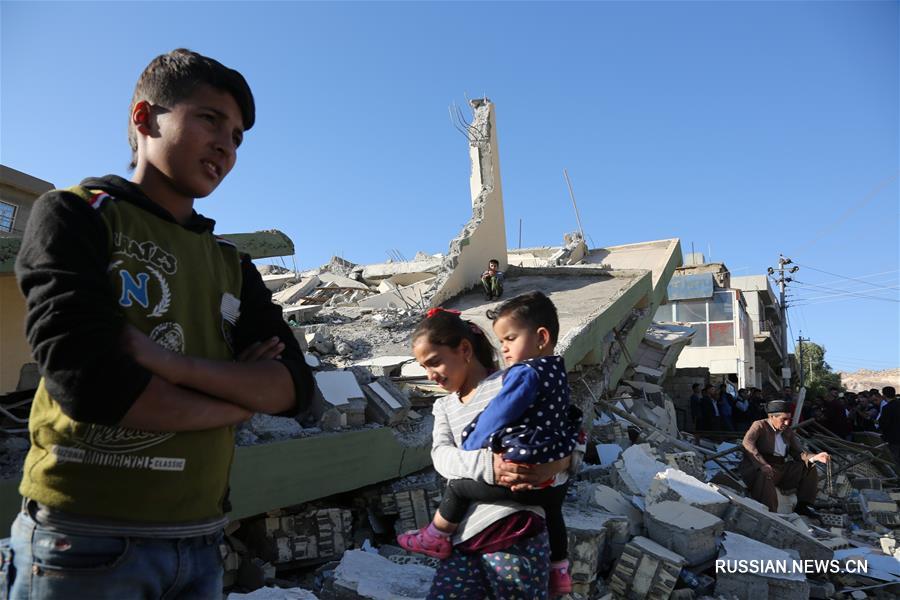 454 человека погибли в результате землетрясения на границе Ирака и Ирана