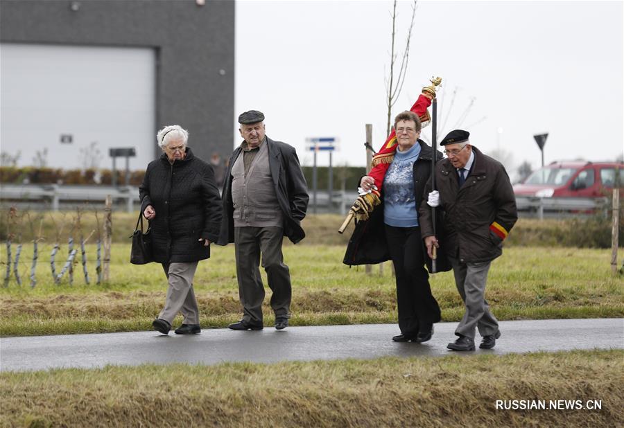 Открытие памятника китайским рабочим, погибшим в Бельгии в годы Первой мировой войны