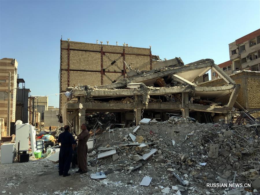 Число погибших с иранской стороны при землетрясении на границе Ирака с Ираном выросло  до 474 человек  