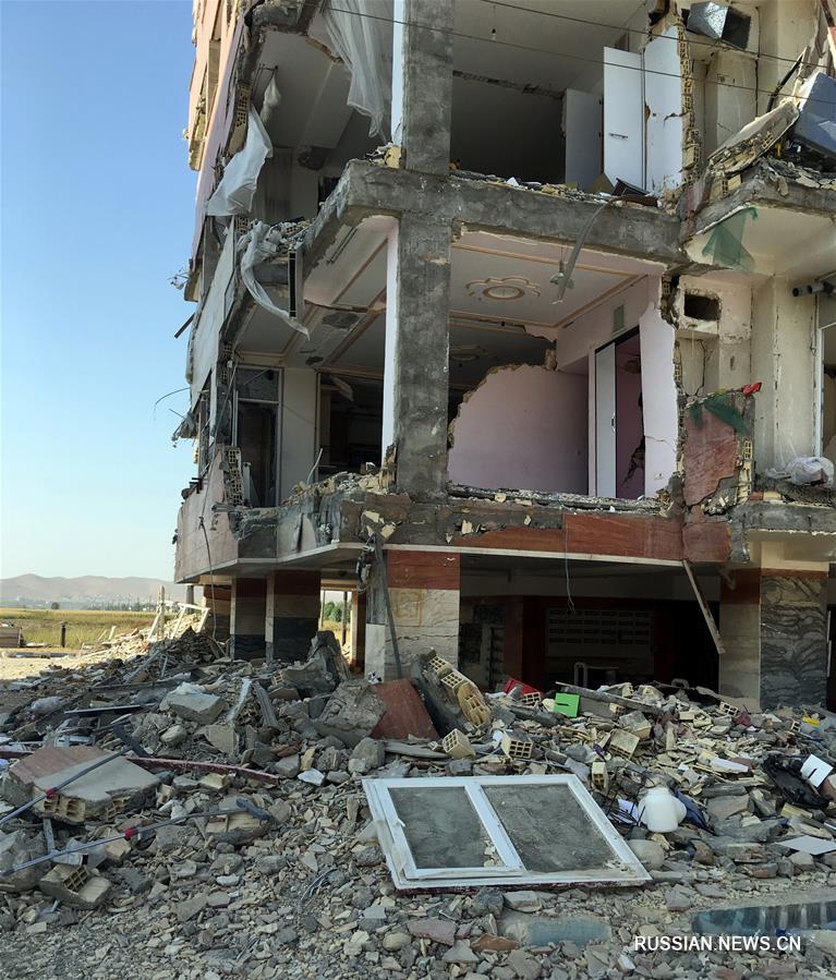 Число погибших с иранской стороны при землетрясении на границе Ирака с Ираном выросло  до 474 человек  