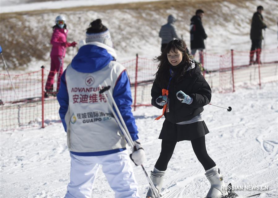 В городе Шэньян открылся лыжный сезон