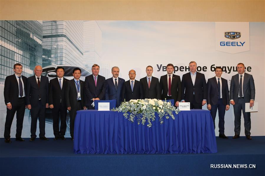 В Минске состоялась церемония подписания дилерского договора в рамках открытия китайско-белорусского завода GEELY-MOTORS