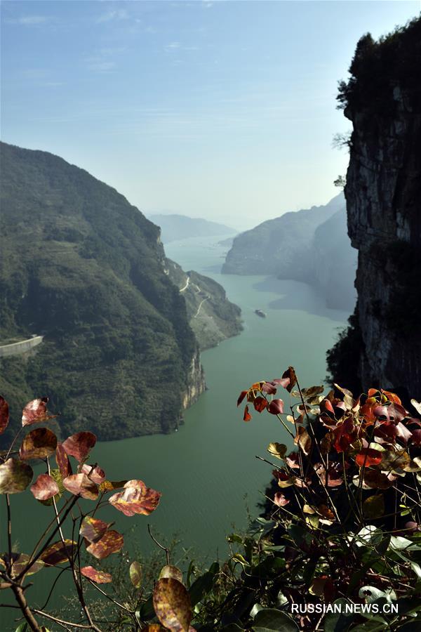 Пейзажи ущелья Силин в провинции Хубэй