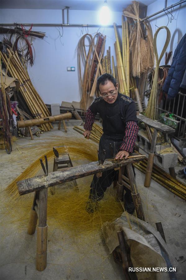 Развитие экологически чистого бамбукового производства в уезде Аньцзи