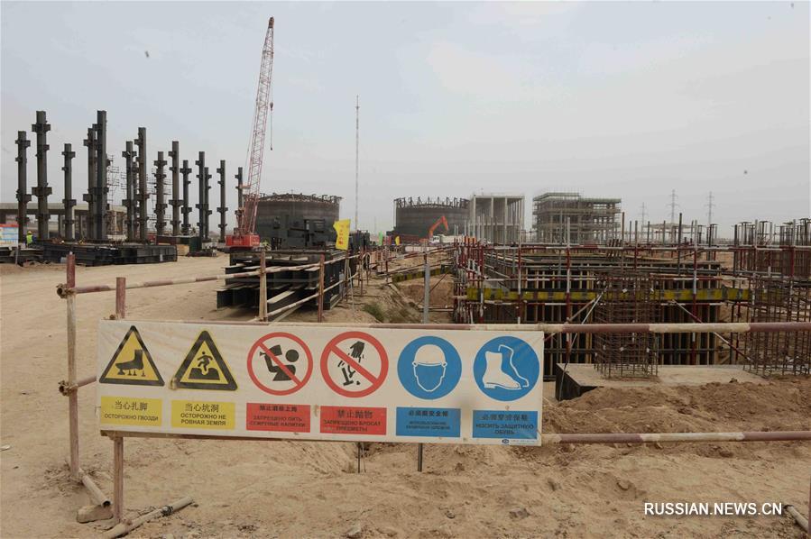 Консорциум китайских компаний строит в Узбекистане крупный комплекс по производству химической продукции