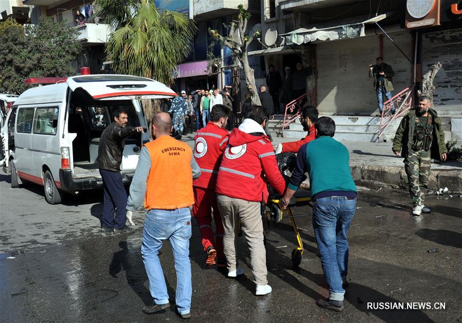 По меньшей мере 8 человек погибли в результате взрыва в сирийском городе Хомс