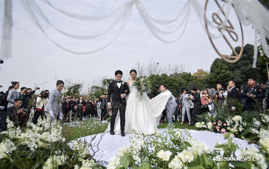 Бракосочетание Цзоу Кая и Чжоу Цзе