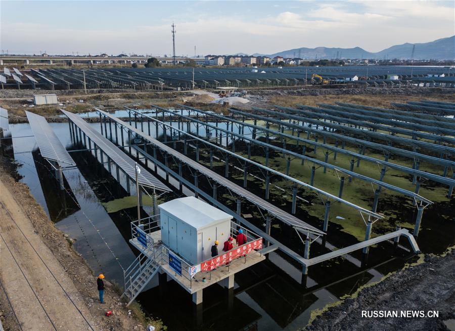В провинции Чжэцзян введена в эксплуатацию гелиоэлектростанция нового типа