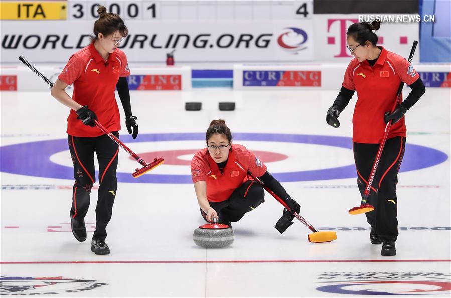 Женская сборная Китая по керлингу получила путевку на зимнюю Олимпиаду 2018 года  в Пхенчхане 