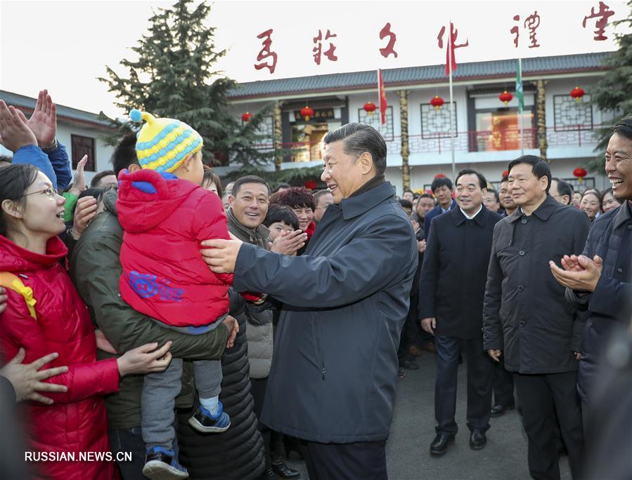 Си Цзиньпин посетил с инспекцией городской округ Сюйчжоу провинции Цзянсу