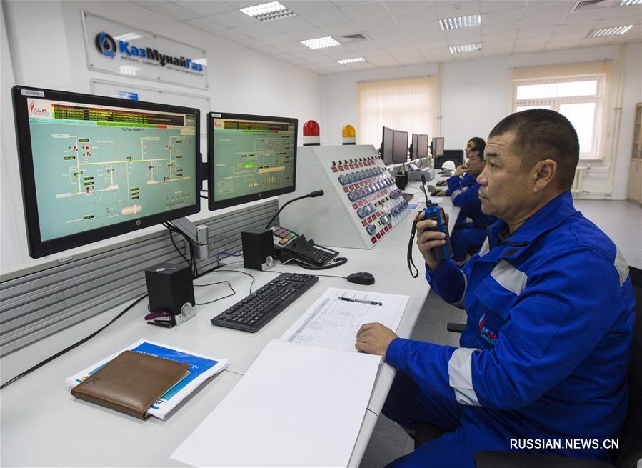 Запущена компрессорная станция №3 на нитке С магистрального газопровода "Казахстан-Китай"