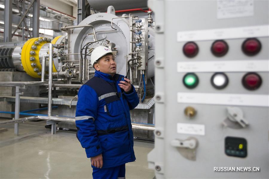 Запущена компрессорная станция №3 на нитке С магистрального газопровода "Казахстан-Китай"