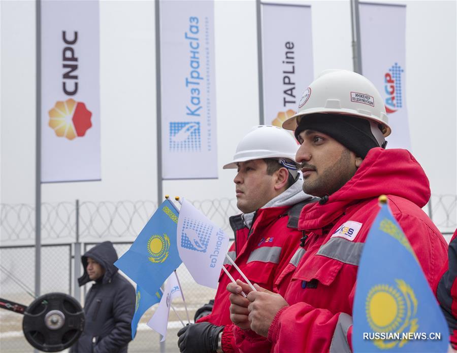 Запущена компрессорная станция №3 на нитке С магистрального газопровода "Казахстан-Китай"