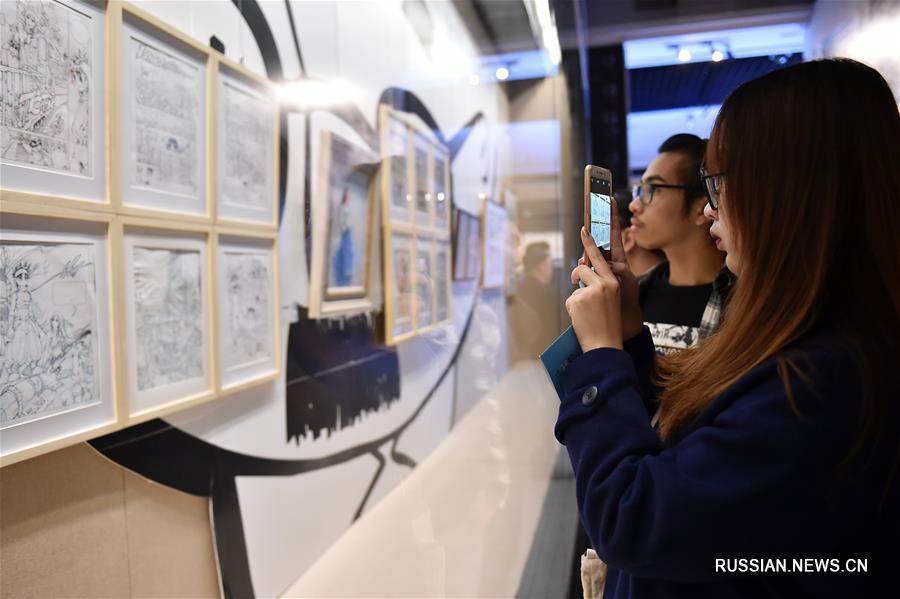 В Гуанчжоу открылась 1-я Всекитайская художественная выставка анимации и комиксов