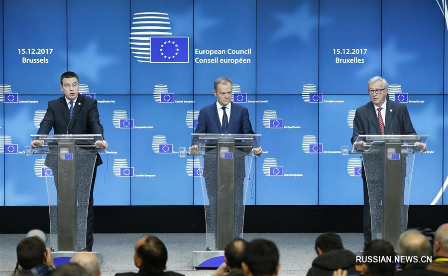 Лидеры стран ЕС согласились перейти ко второй фазе переговоров по выходу Великобритании  из союза