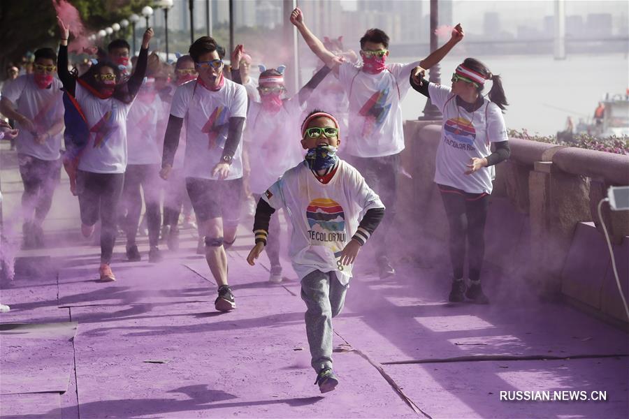 "Цветные бега" в Гуанчжоу