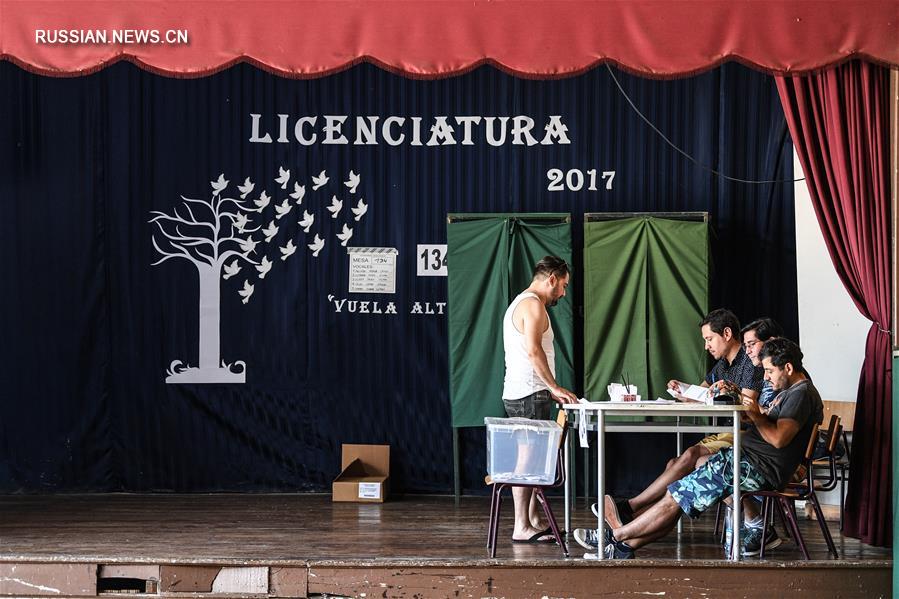 （国际）（7）智利举行总统选举第二轮投票