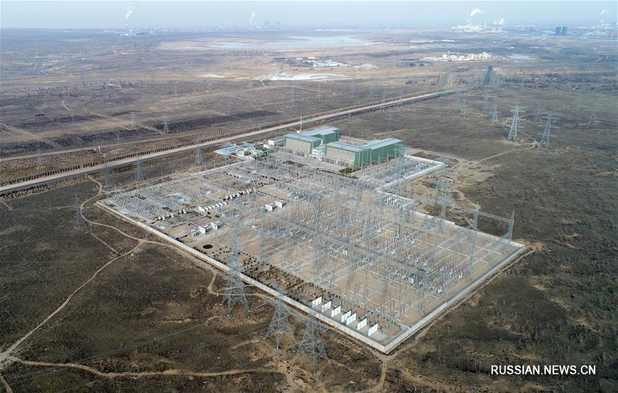 Объем электричества, поставленного потребителям по линии постоянного тока Нинся -- Шаньдун, превысил 200 млрд кВт/ч