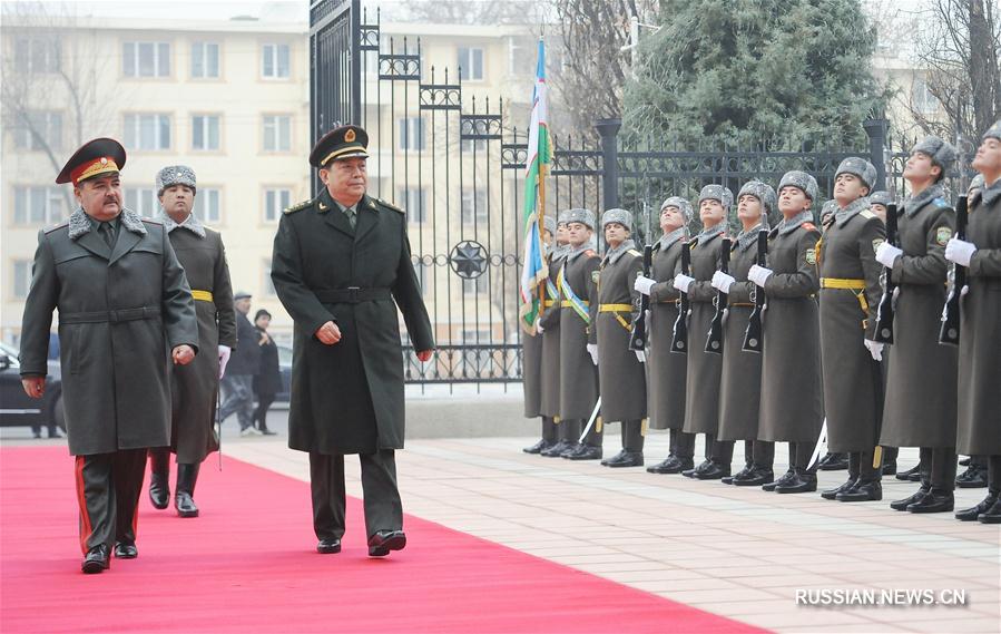 Президент Узбекистана Ш.Мирзиеев встретился с Чан Ваньцюанем