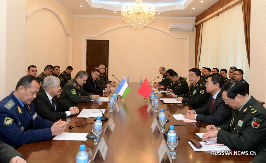 Президент Узбекистана Ш.Мирзиеев встретился с Чан Ваньцюанем