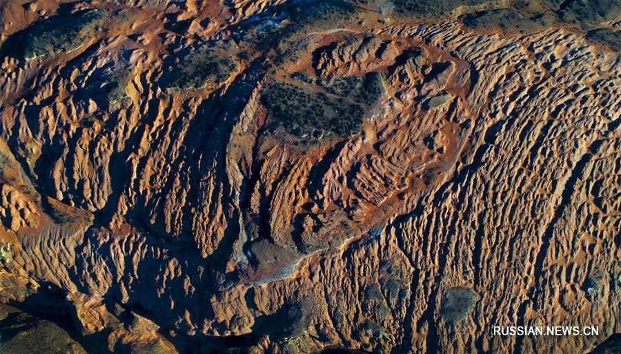 На Лессовом плато обнаружена крупнейшая в Китае ландшафтная зона с рельефом данься