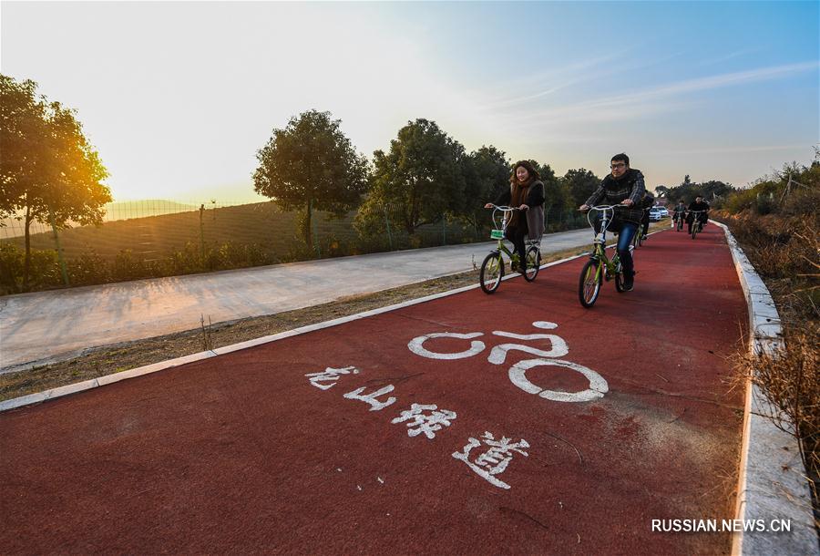 Экскурсионная велодорожка среди горных красот уезда Чансин