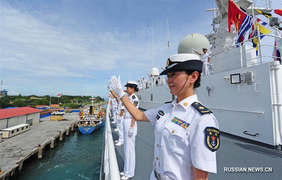 Госпитальное судно ВМС НОАК "Мирный ковчег" завершило визит в Восточный Тимор и возвращается  в Китай 