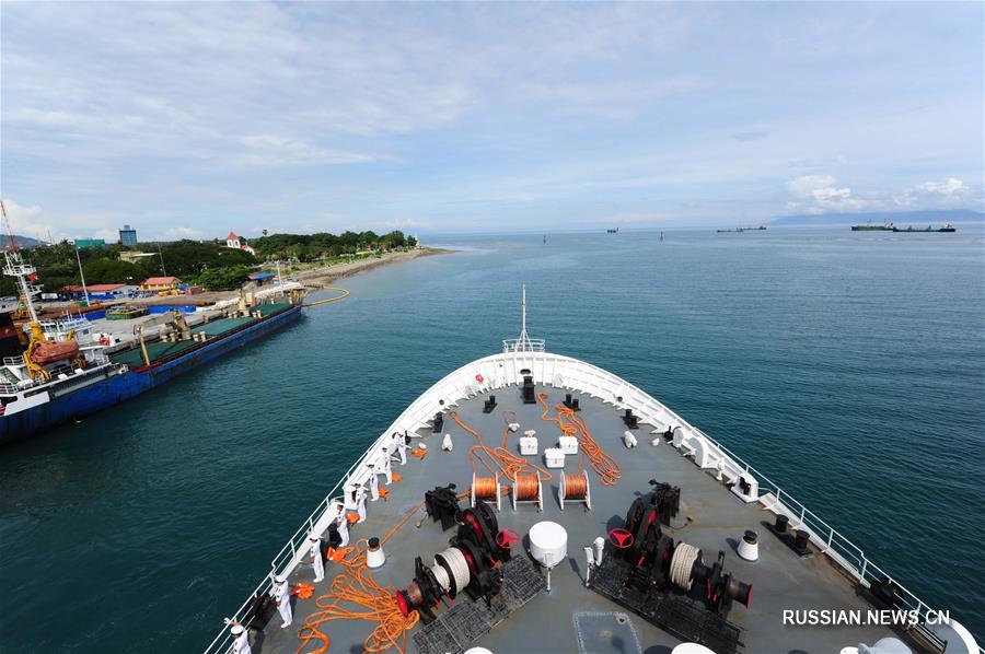 Госпитальное судно ВМС НОАК "Мирный ковчег" завершило визит в Восточный Тимор и возвращается  в Китай