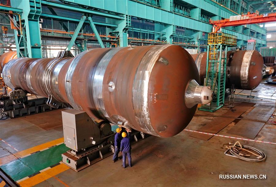 Закончена сборка 3 парогенераторов для атомных реакторов "Хуалун-1" экспортной комплектации