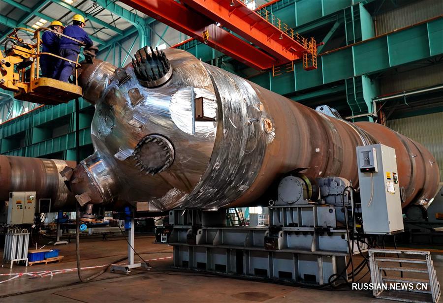 Закончена сборка 3 парогенераторов для атомных реакторов "Хуалун-1" экспортной комплектации