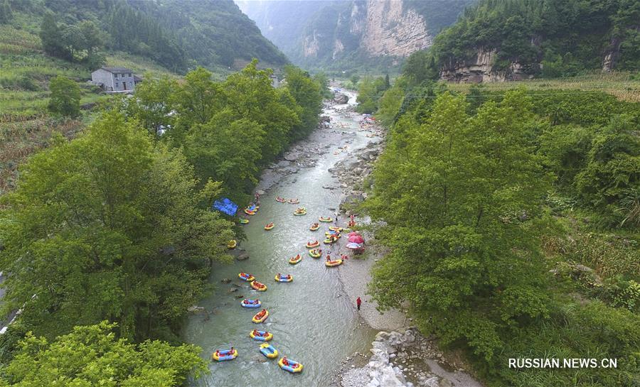 Похорошевшая китайская деревня