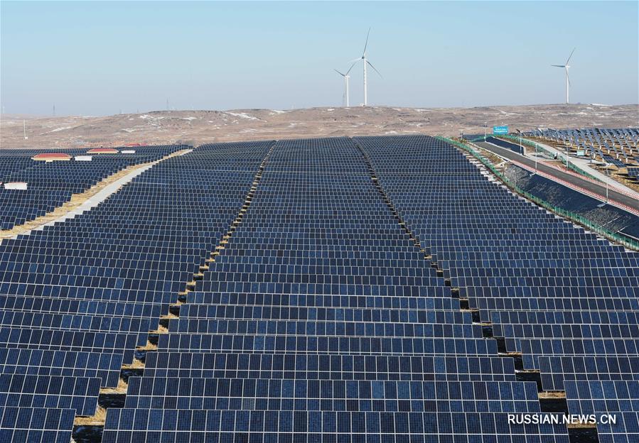 В Чжанцзякоу запущена электростанция на новых источниках энергии с функцией виртуального синхронного генерирования