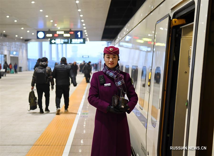 Открылось движение по скоростной железной дороге Шицзячжуан - Цзинань